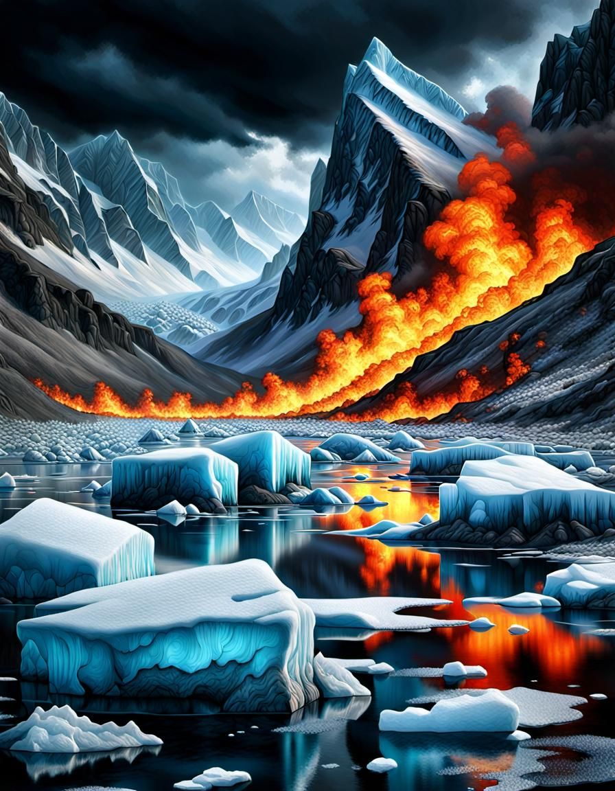 Ice and fire