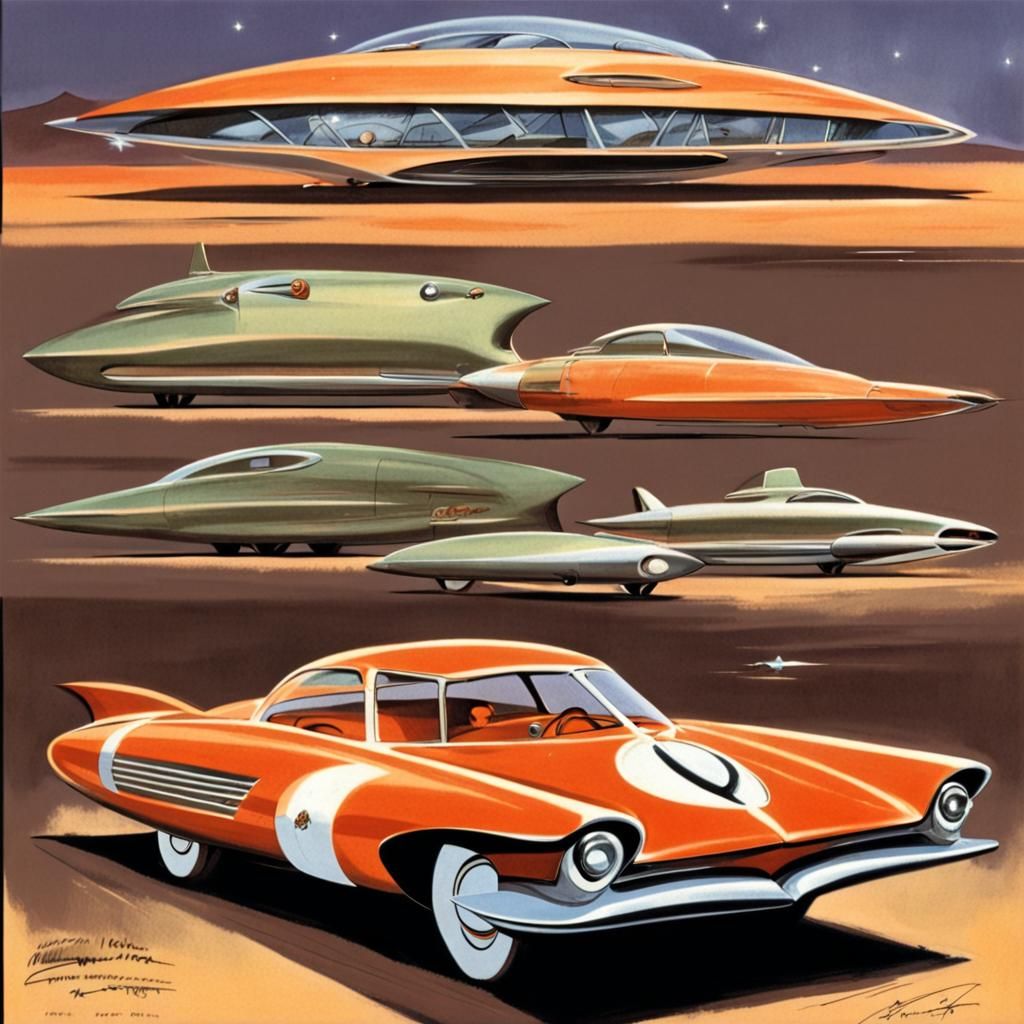 car manufacturers concept art