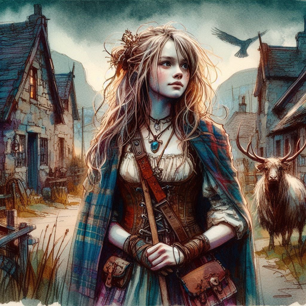 Anne, scottish druidess