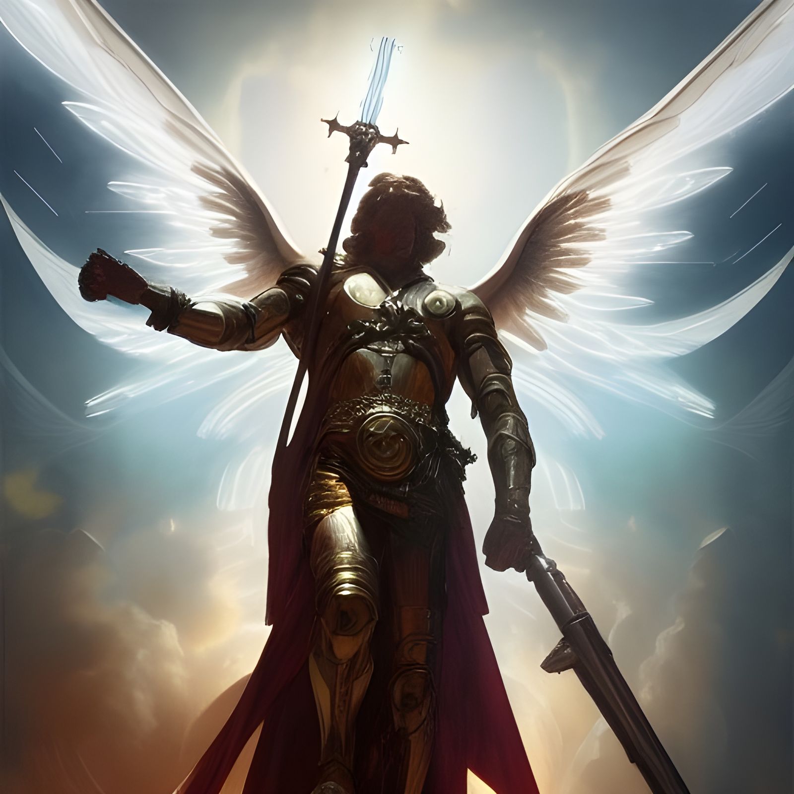 Archangel 1 - AI Generated Artwork - NightCafe Creator