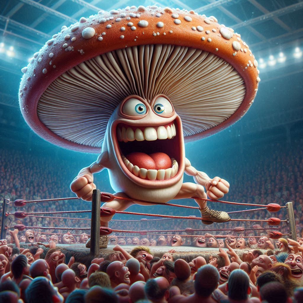 Crazy Mushroom Wrestling 🍄