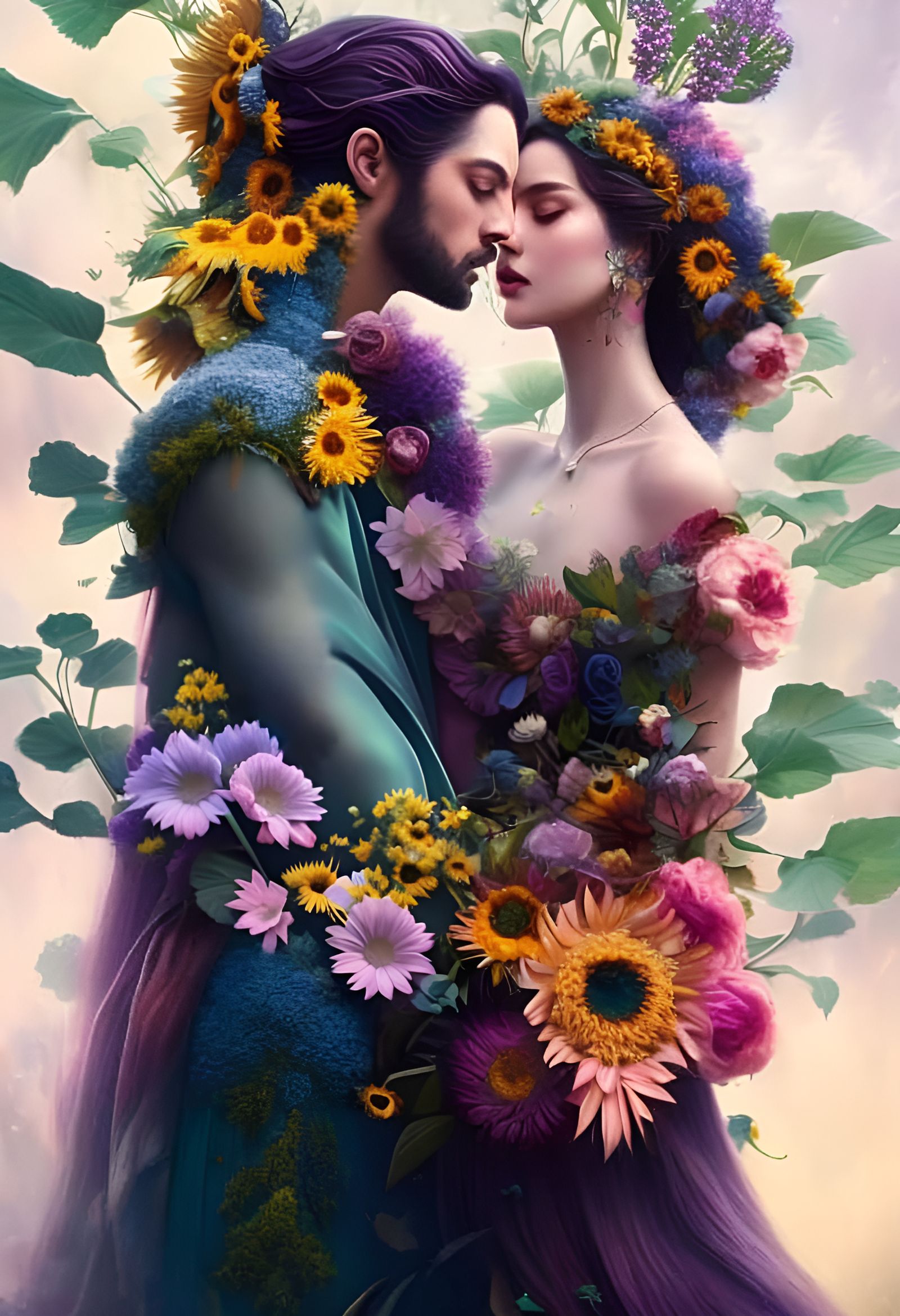 Love in Bloom  by @Quiet Volcano