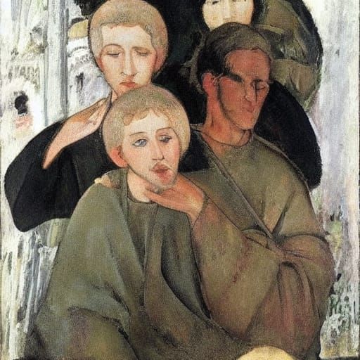 You know,
My uncle
says it's true:
"No matter how stupid you try, sooner or later,
Someone will tease you" 
By Andrei Rublev and Amedeo Modi...