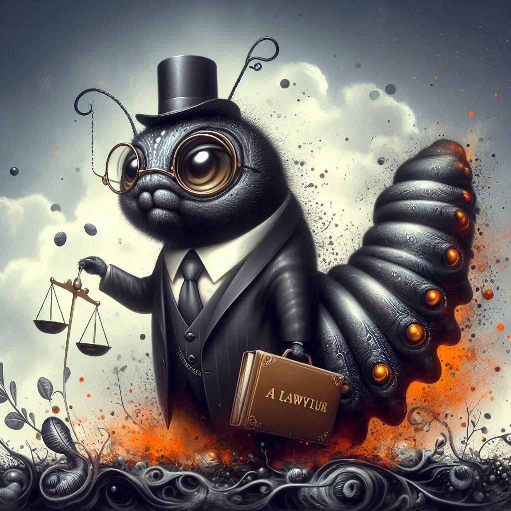 A grub of the law