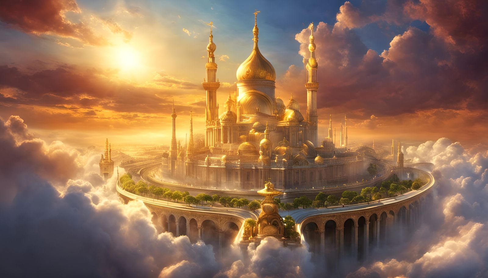 The City of Enoch above the clouds of Heaven - 3118 ... ........ God Is Available. He Loves You...Do ...  by @Preppergal