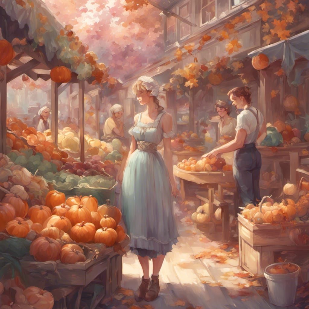 Fall Farmer’s Market  by @TabbyCatXIII