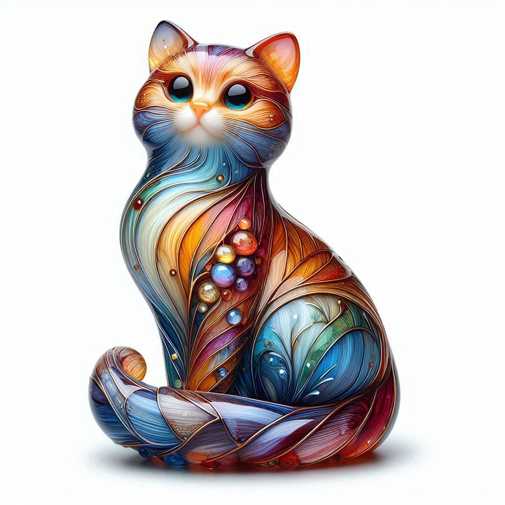 glass cat,