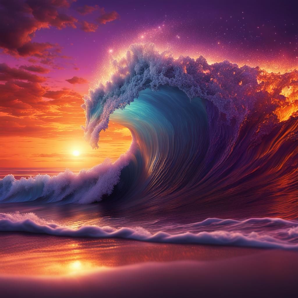 Perfect Wave  by @LumosMaxima