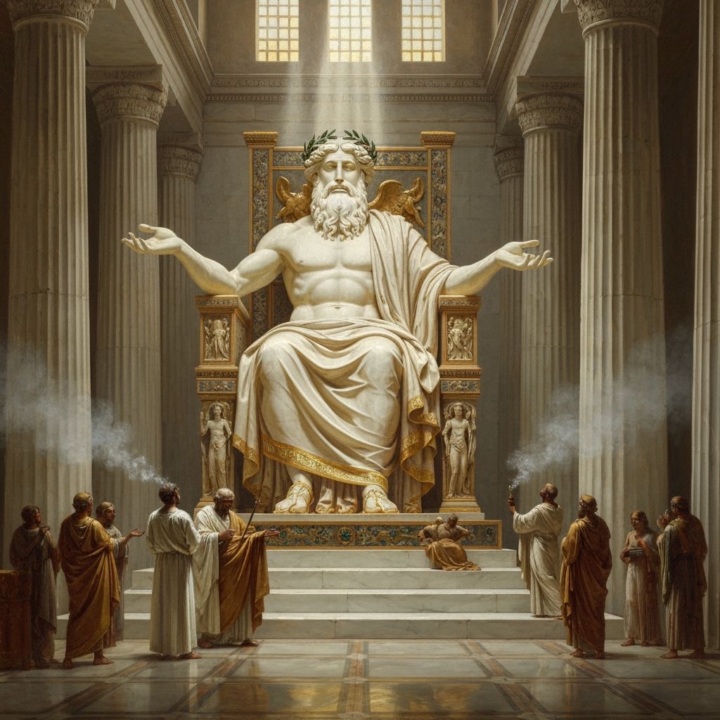 Zeus in the Temple