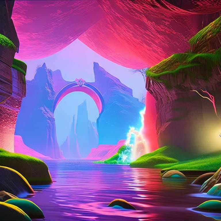 Candy land cave