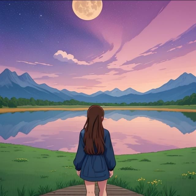 LANDSCAPE PAINTING .