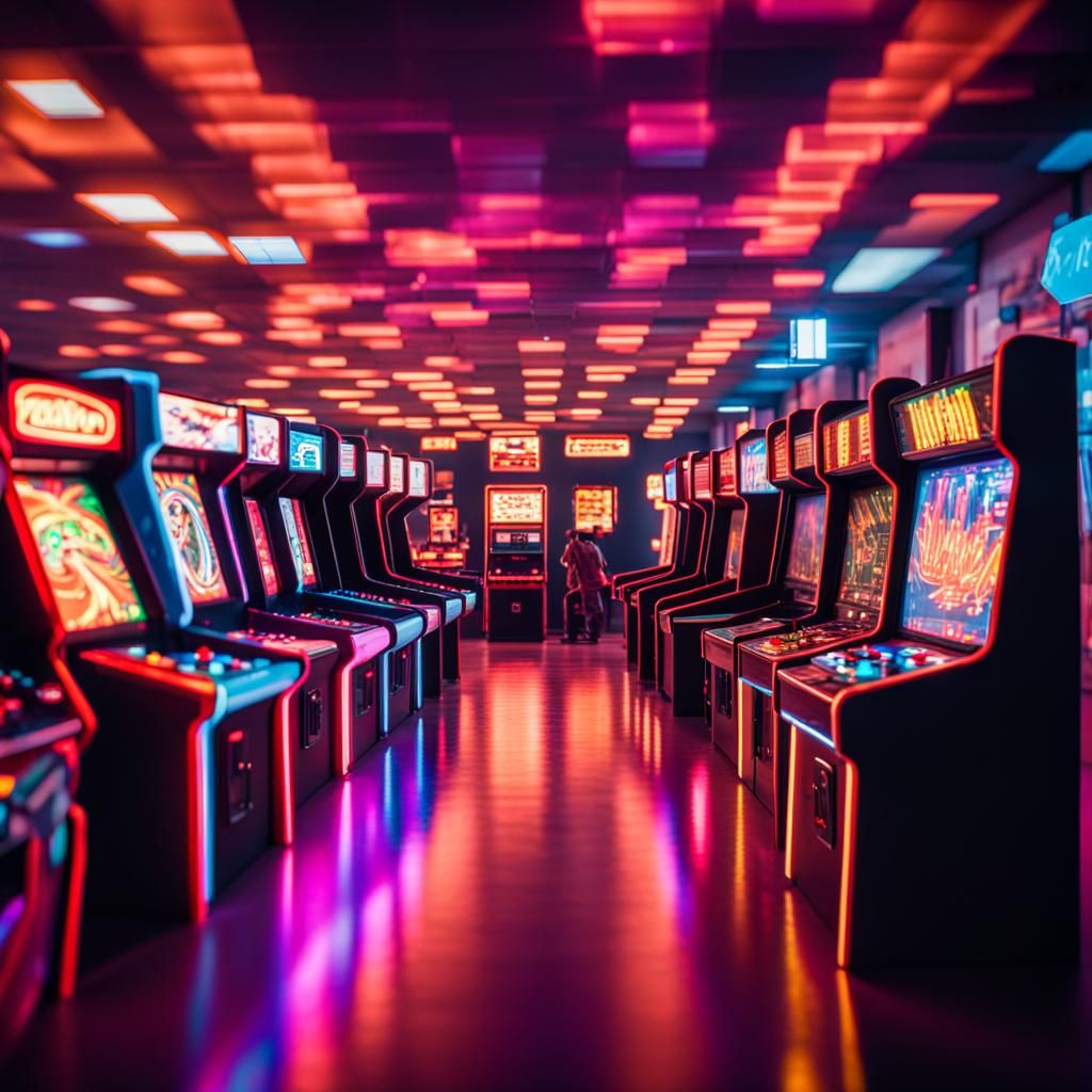 Arcade - AI Generated Artwork - NightCafe Creator