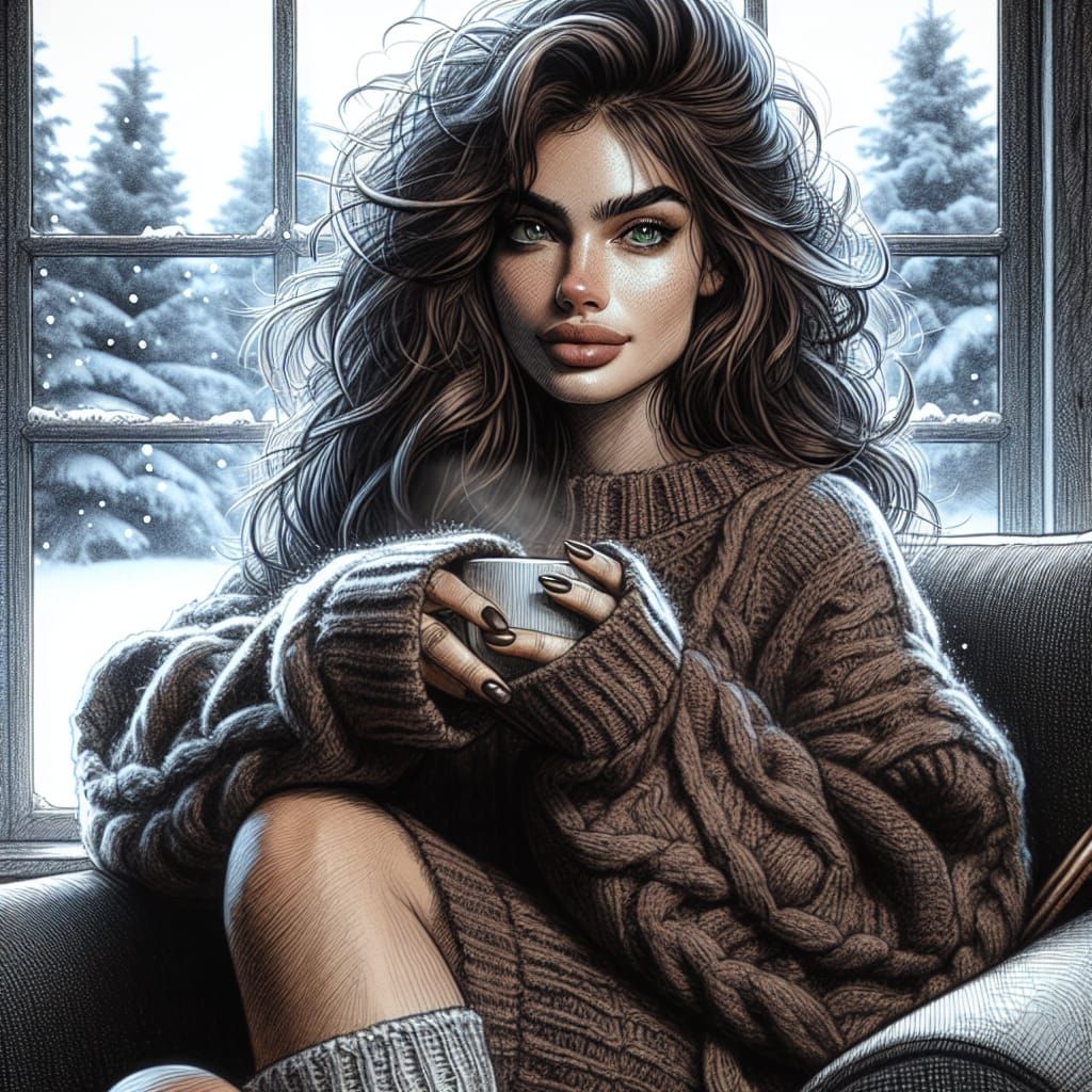 Cold Winter Morning  by @Danielle Miron