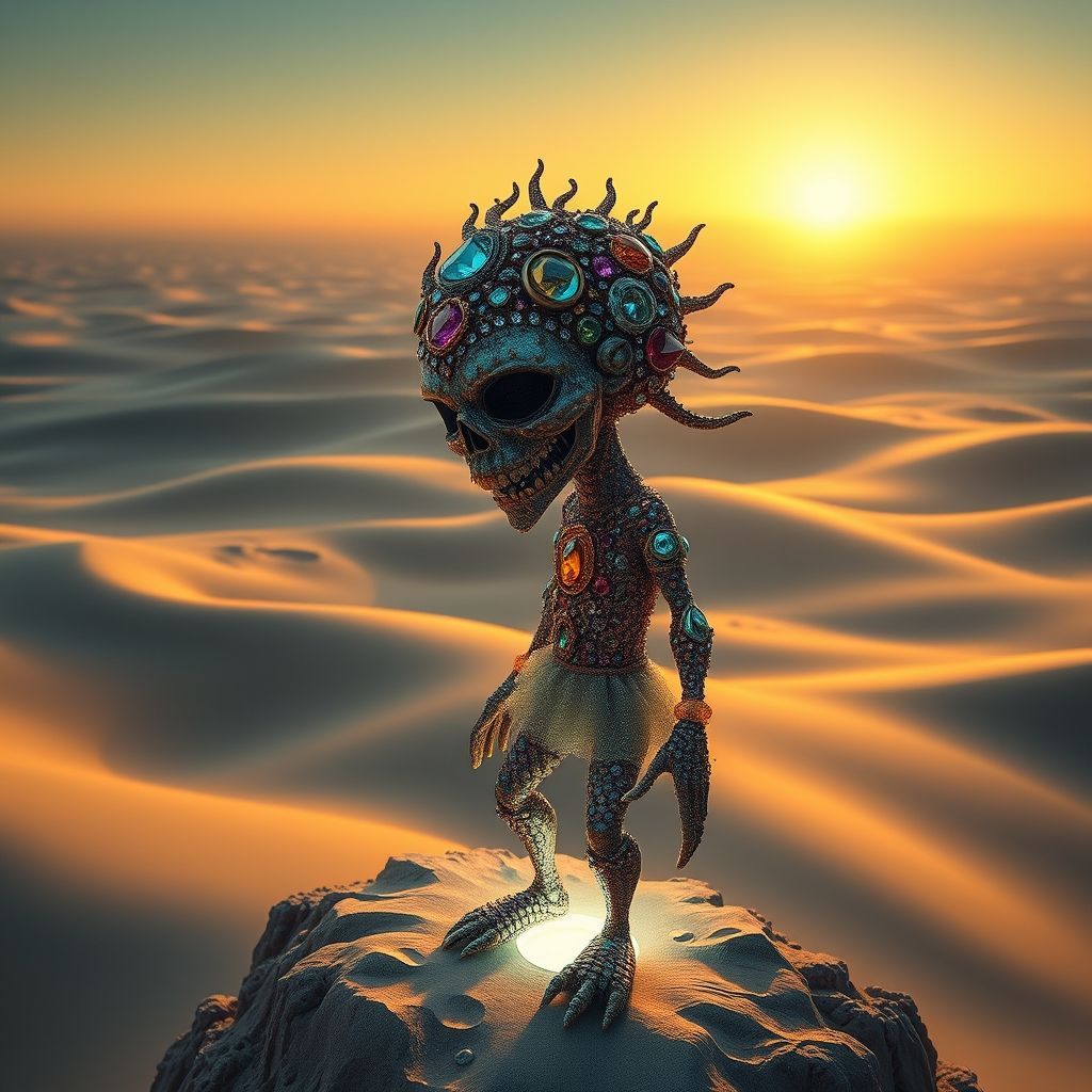 A mesmerizing, petite figure