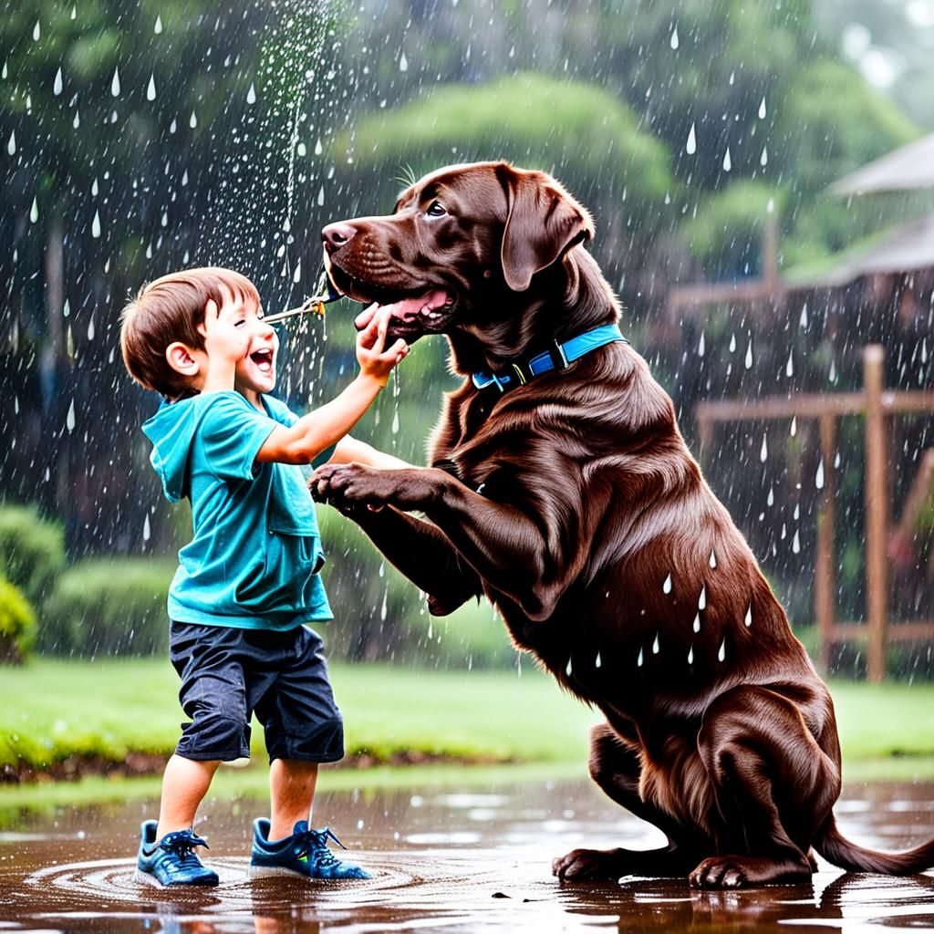 Puppy and His Boy