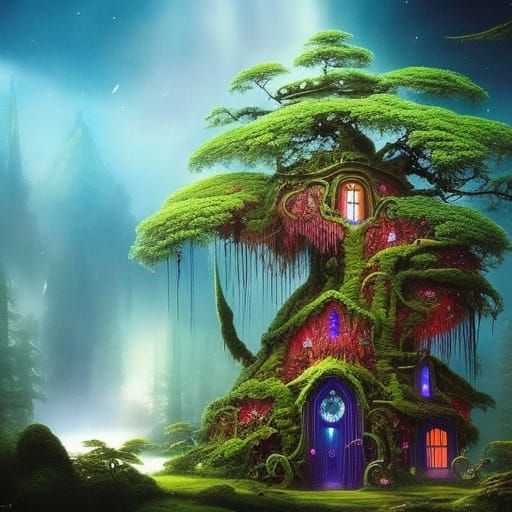 Dark Fairy House 1