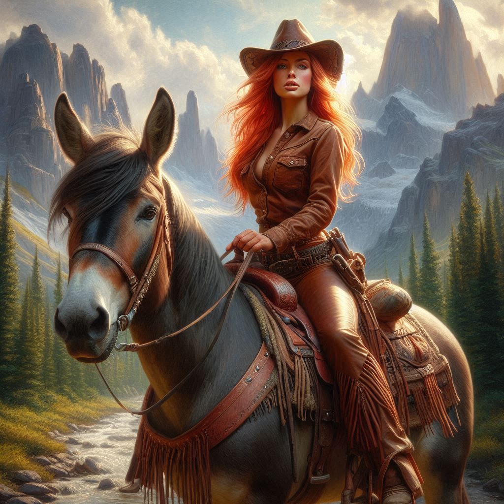 "Fire Hair and the Mule"