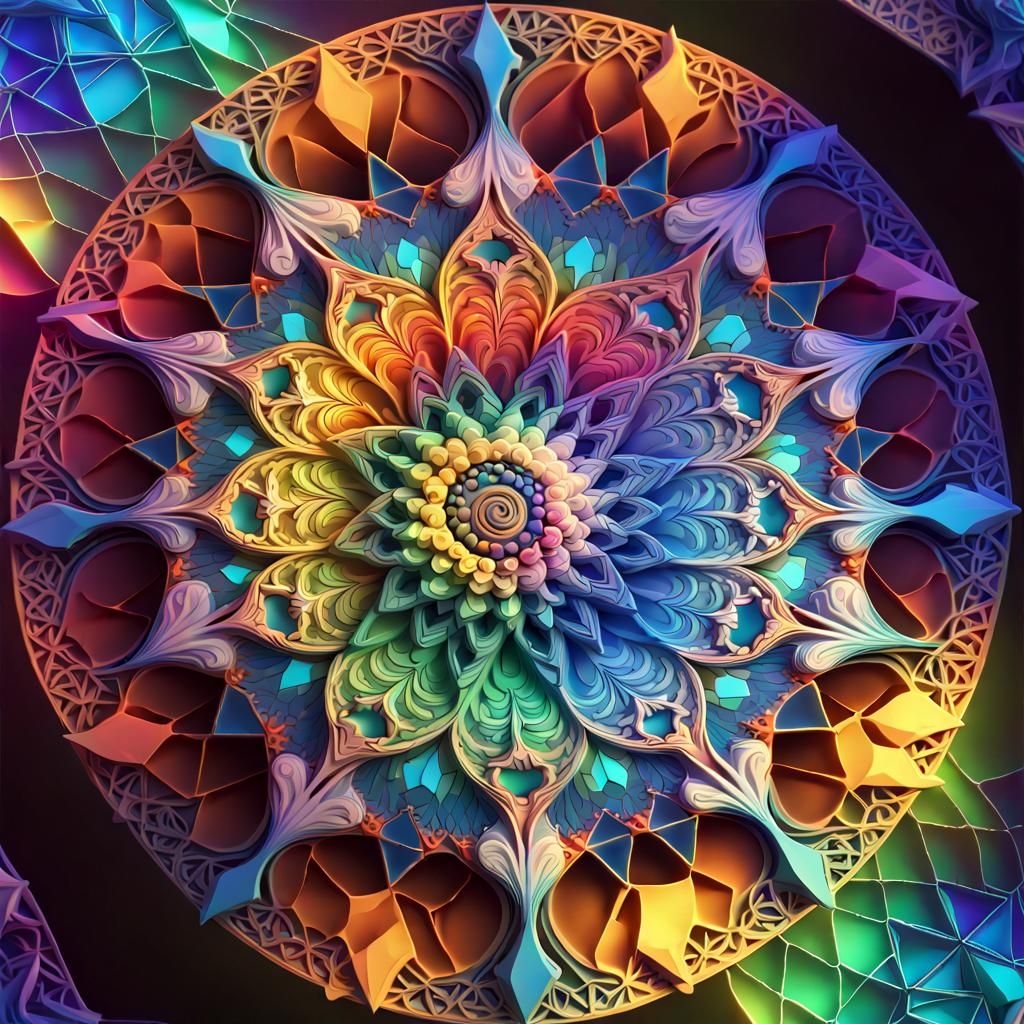 Mandala  by @vicFontaine