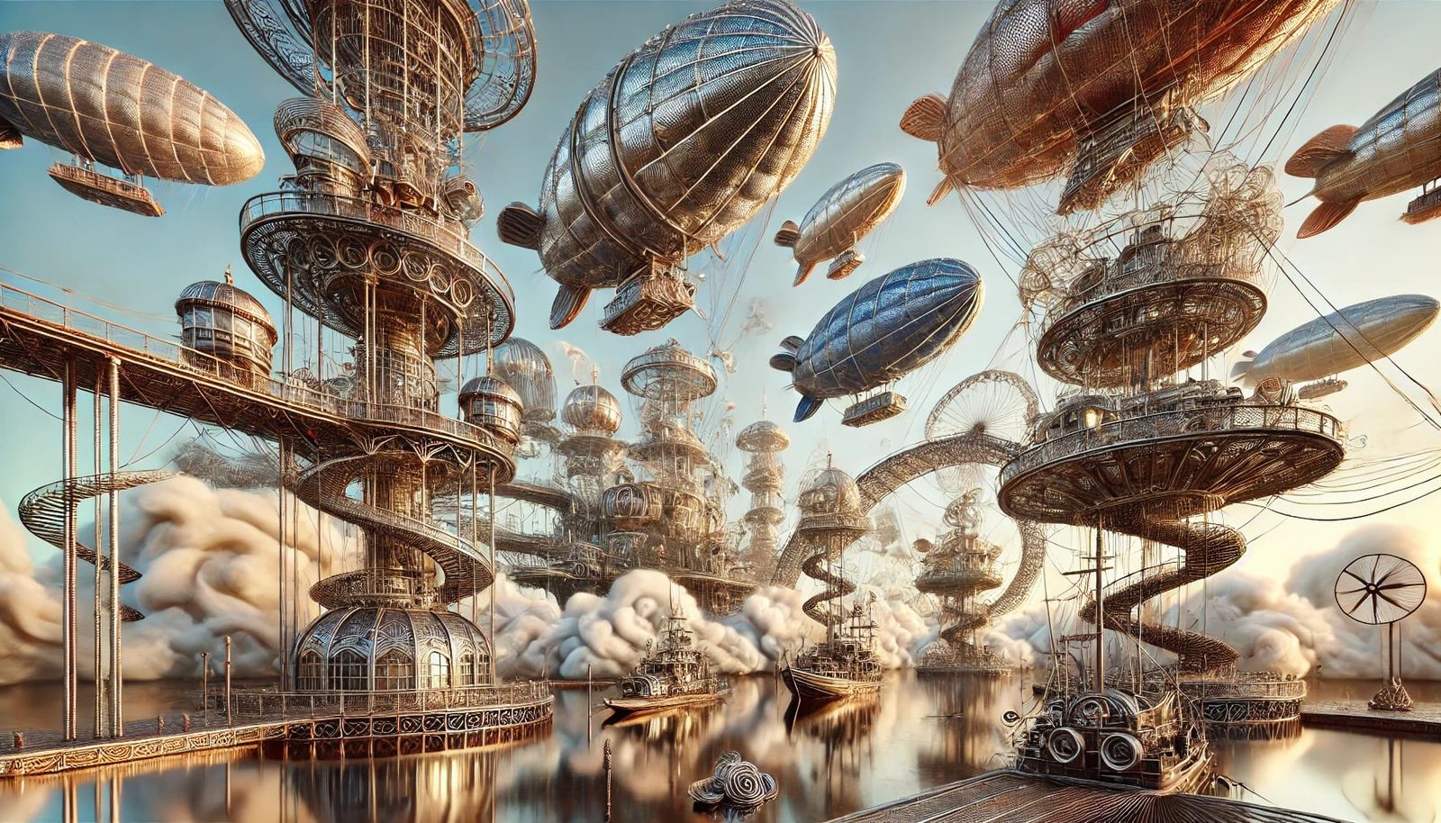 The amazing wired steampunk city #3