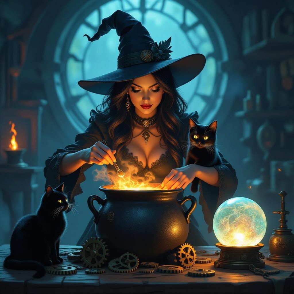 Witch  by @PicArtBabe