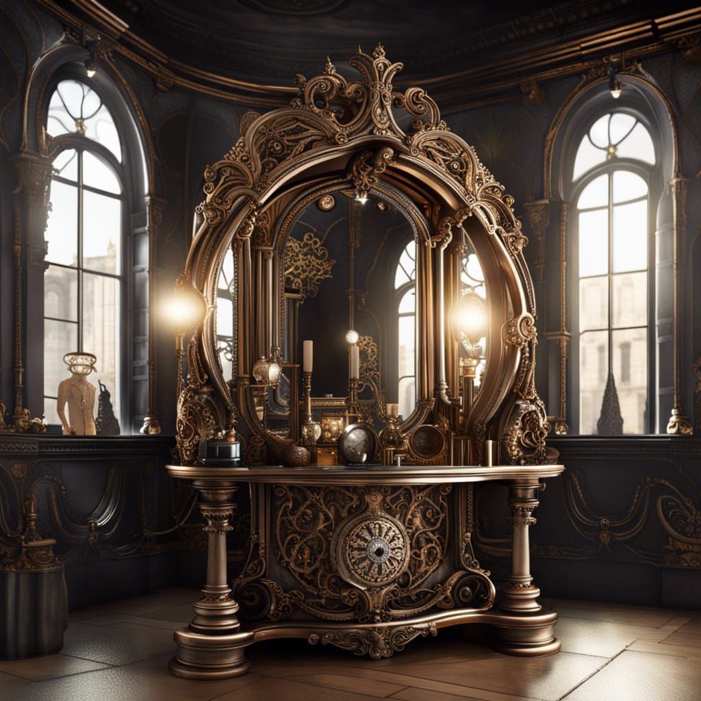 Looking glass AI Generated Artwork NightCafe Creator