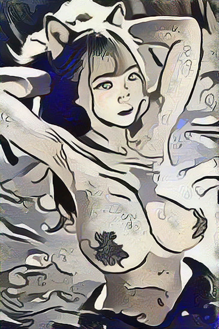 asian kitty kat cosplay