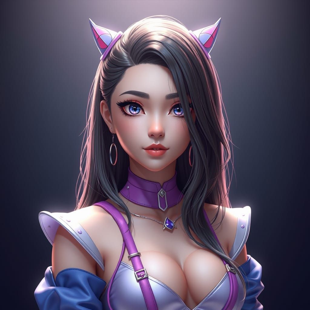 Anime-Inspired Ariana Grande Concept Art in Stunning 8K Reso...