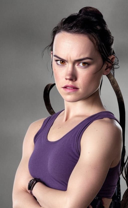  Daisy Ridley as Lara Croft