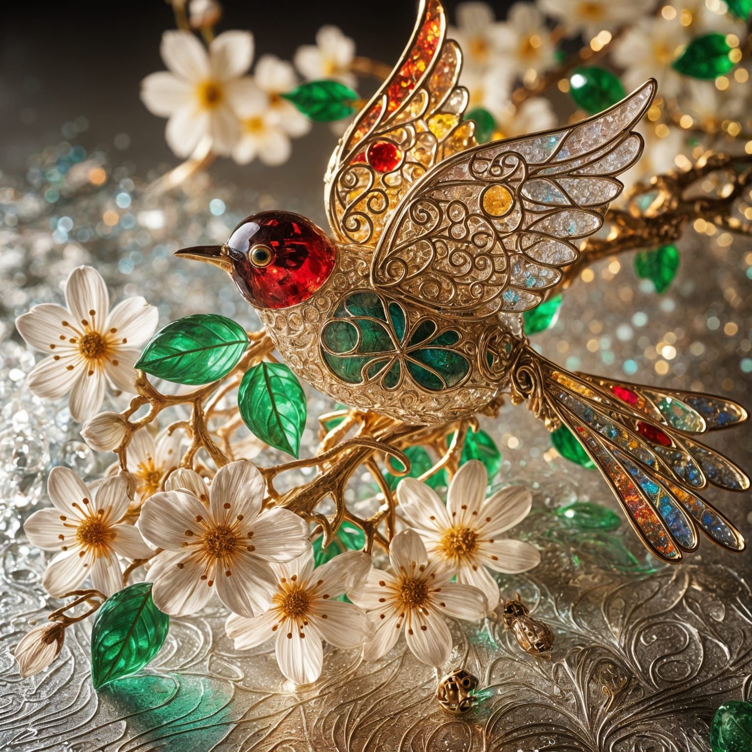 The Glass Garden Songbird