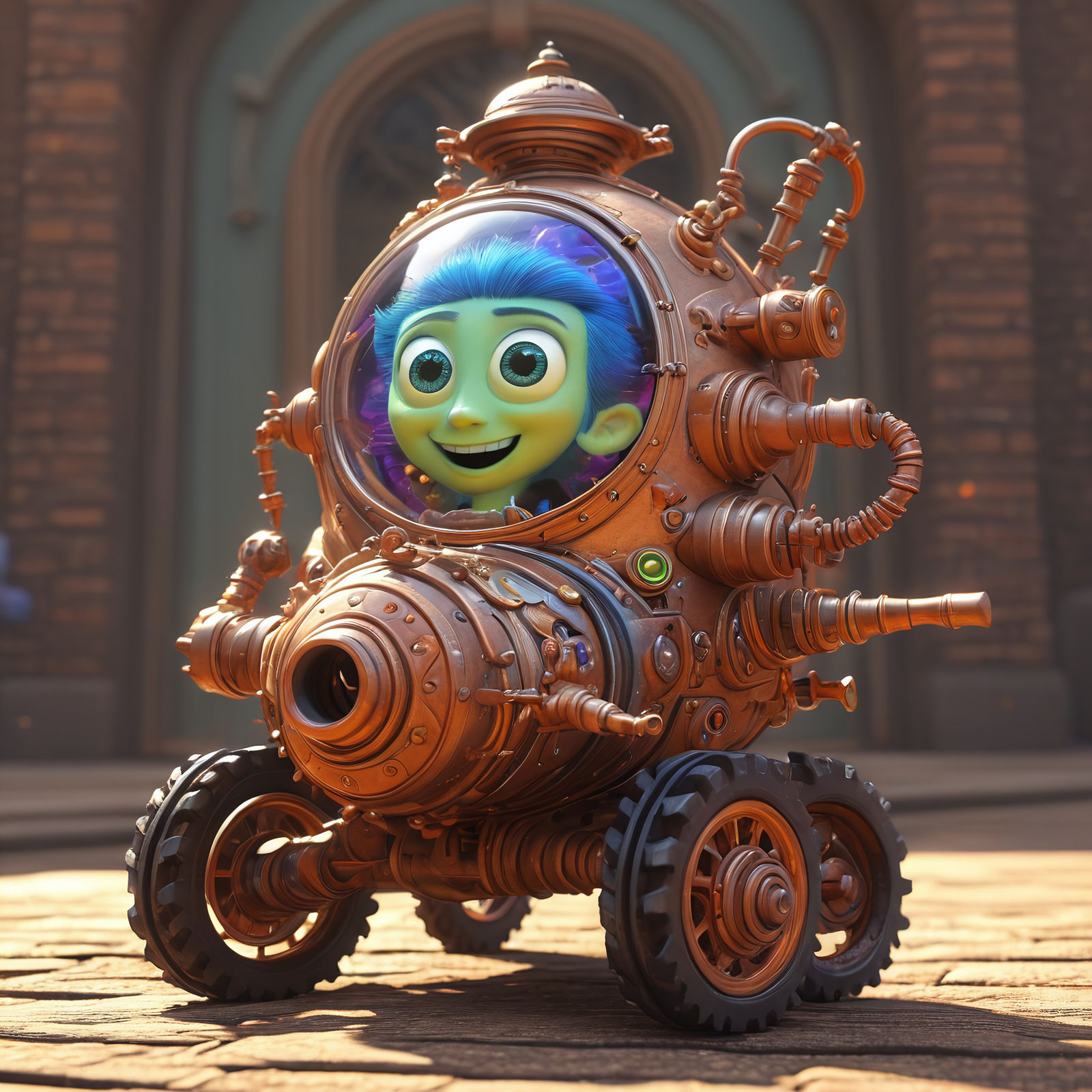 Pixar steampunk