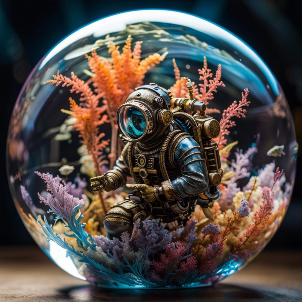 Contained Dive  by @SiliconSavanna