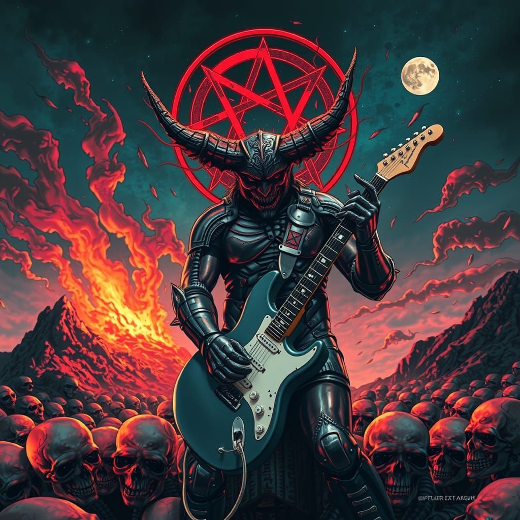 Death metal album cover