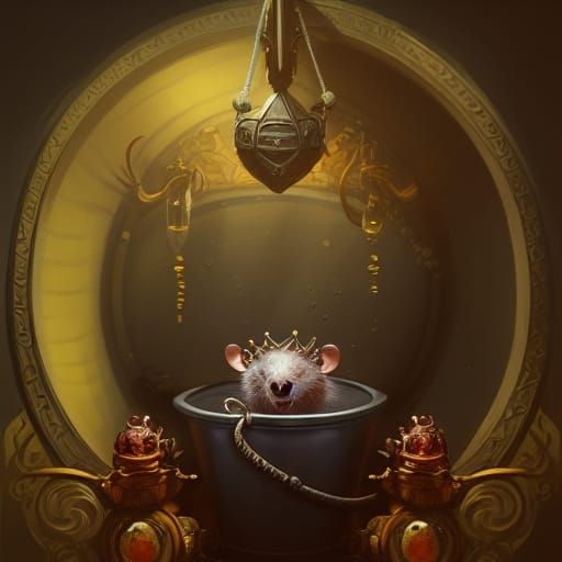 the rat king - AI Generated Artwork - NightCafe Creator