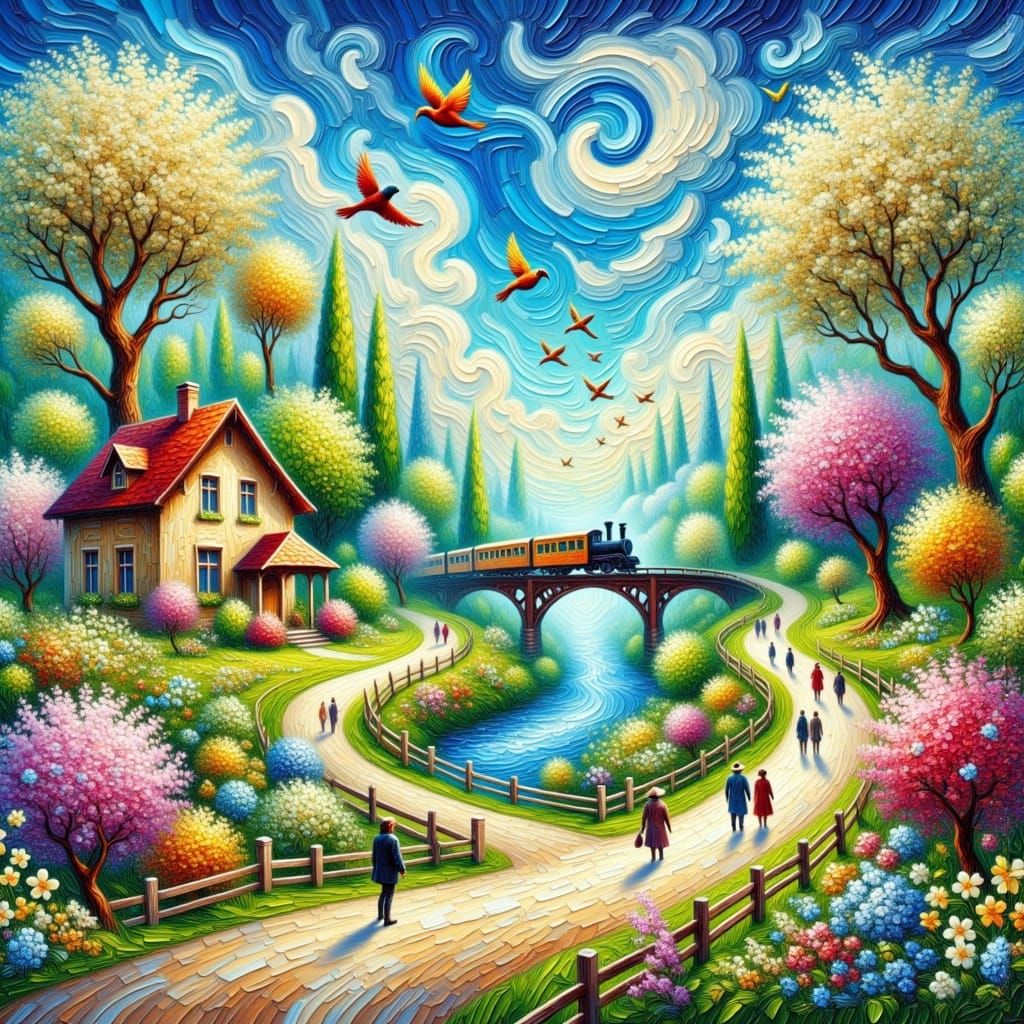  <lora:Hennie Impasto:1.0>