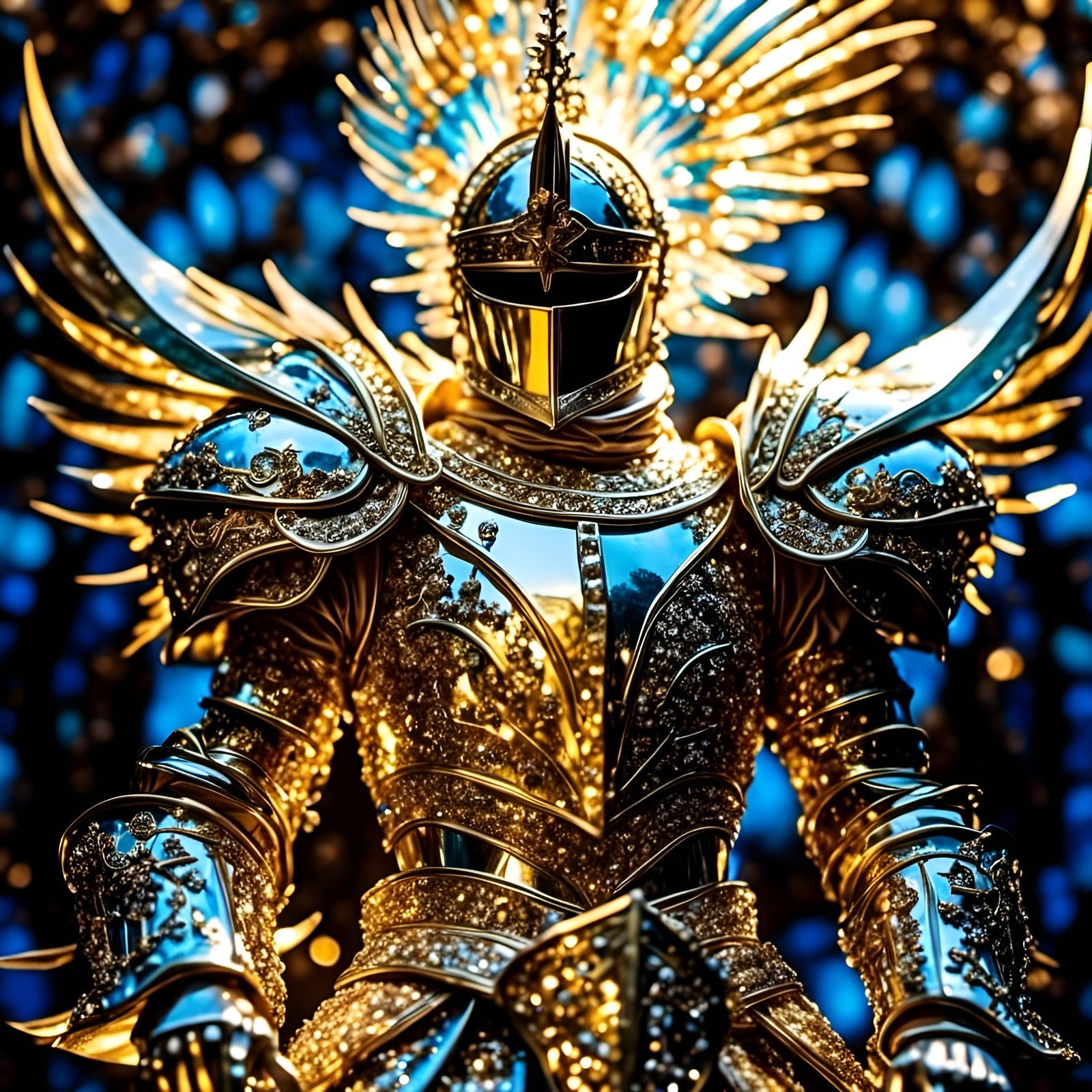 Bedazzled knight