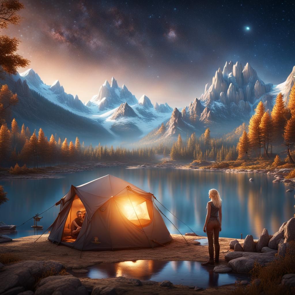 The perfect camp site