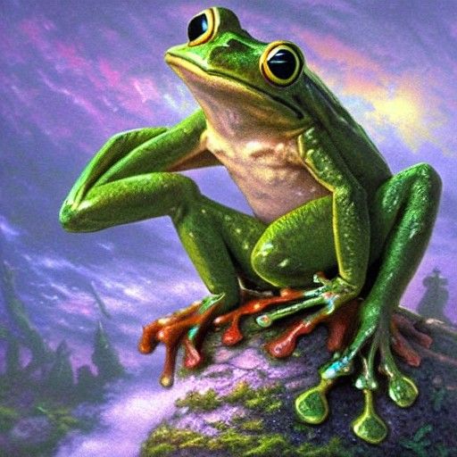 Gummgumm froggus - AI Generated Artwork - NightCafe Creator