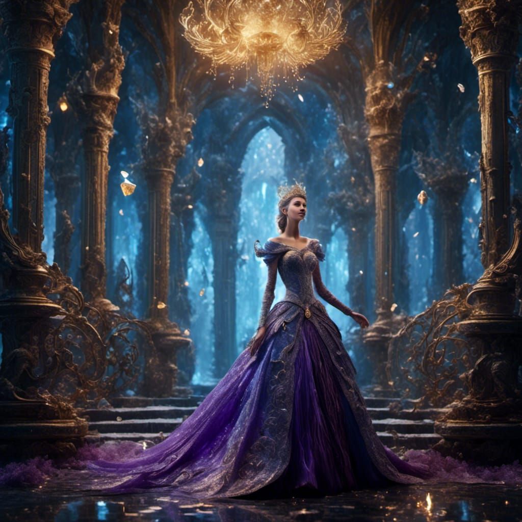 <lora:Fairy Fantasy:1.0> <lora:Fairy:1.0> <lora:NC Hyperreal:1.0> What if Cinderella was the evil stepsister 