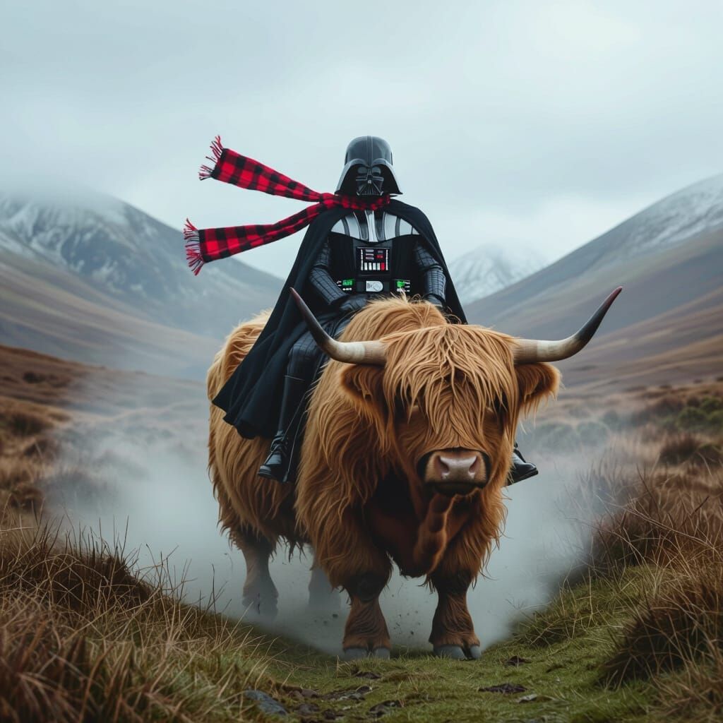 Darth Vader visits Scotland