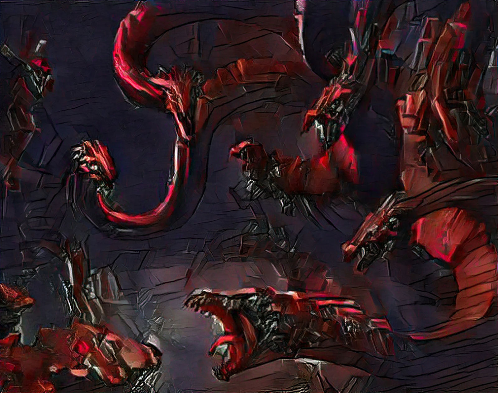 When a terrible hydra developp the armor of Warpath