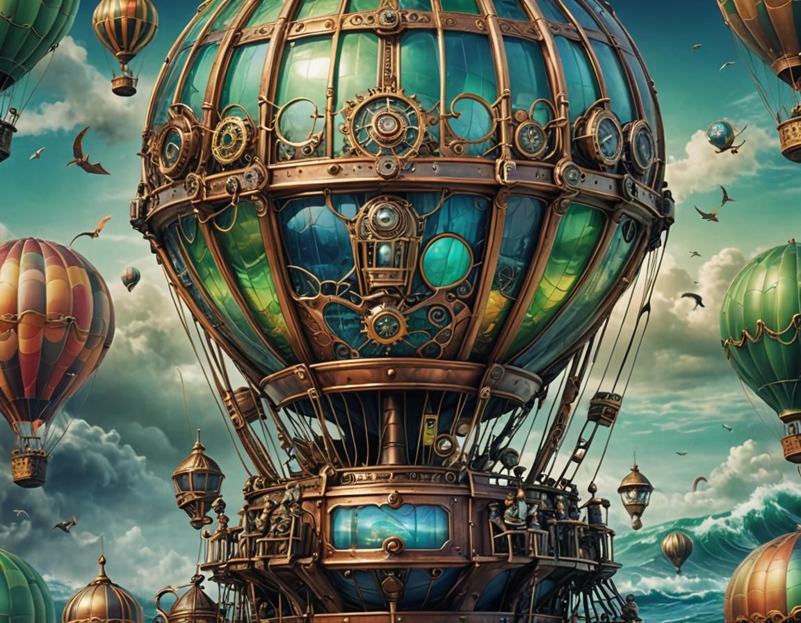 Floating Future Hot Air Home