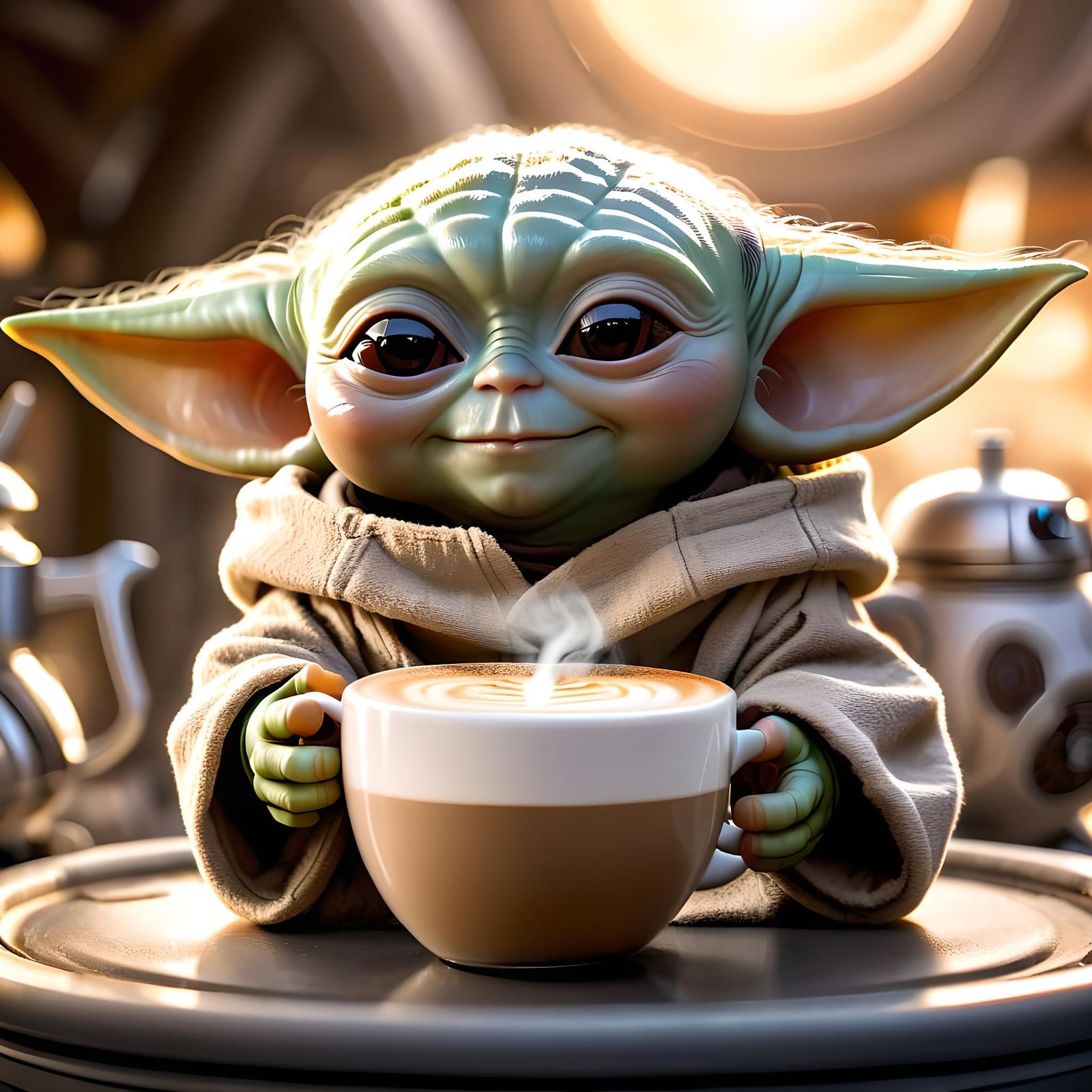 Late Morning Yoda