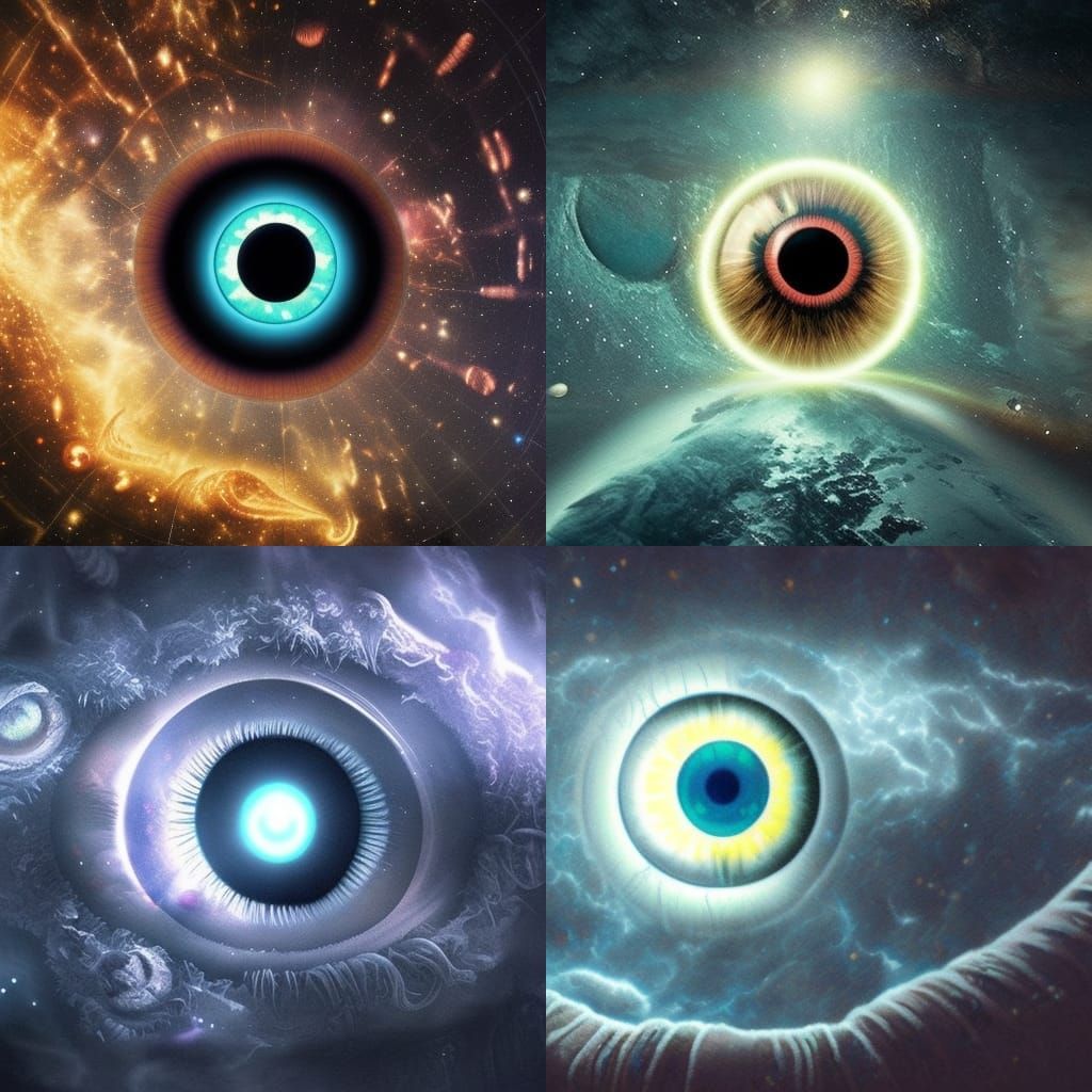 mythical universe of eyes dreamcore villainous - AI Generated Artwork -  NightCafe Creator