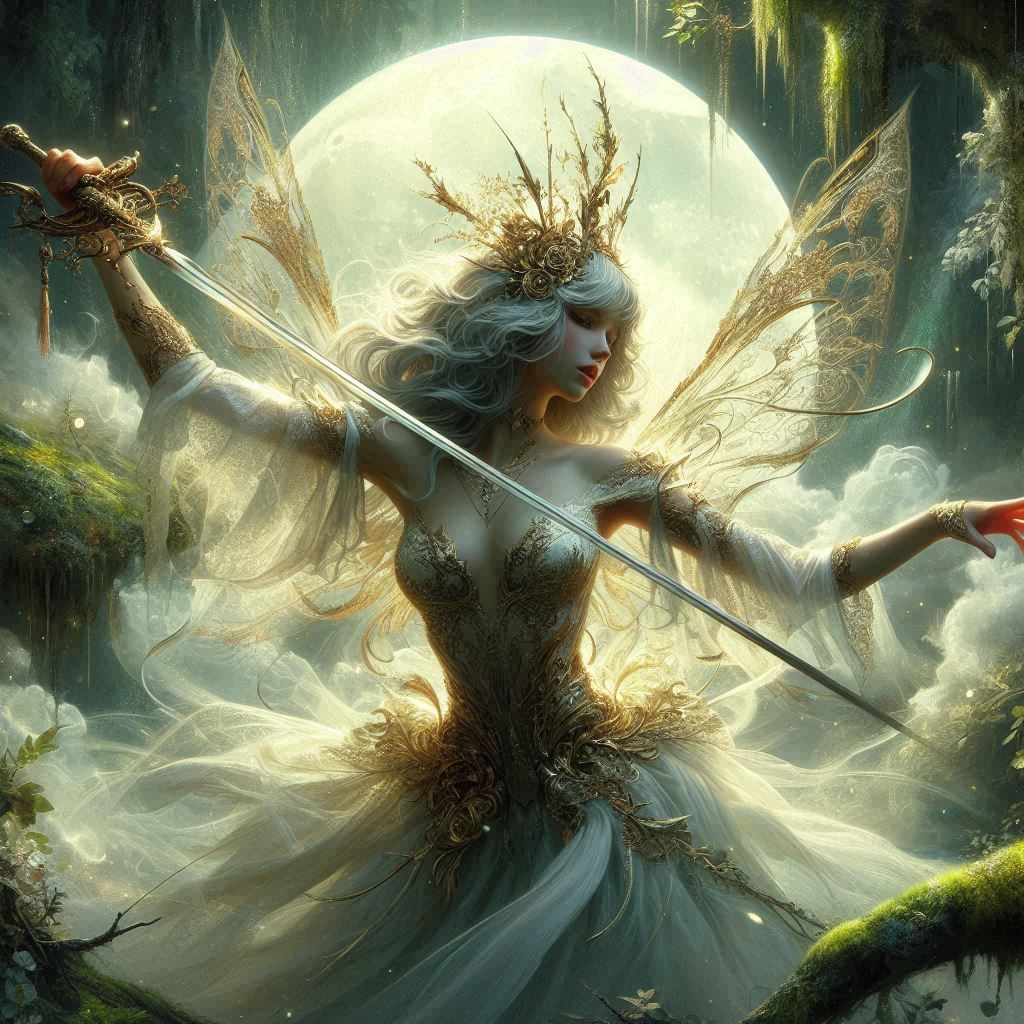 Moon Fairy with sword 3