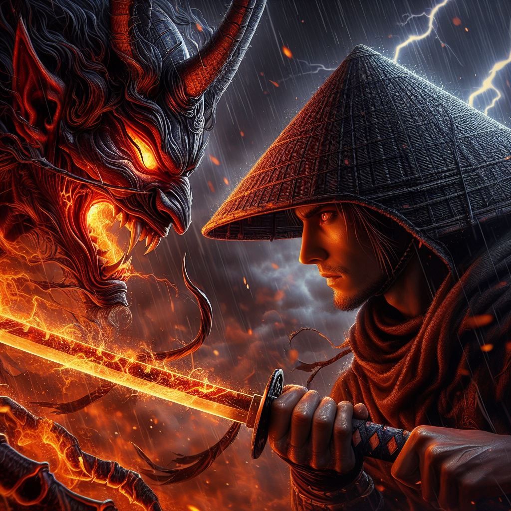 Samurai Against the Oni