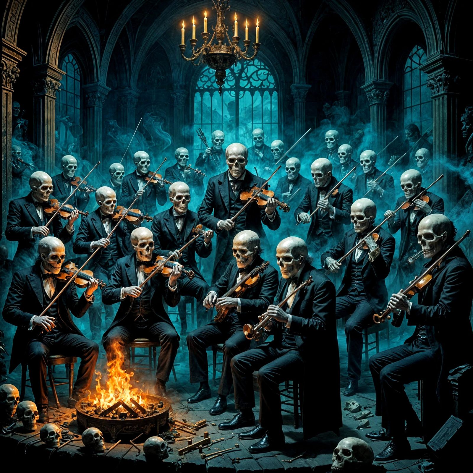 Macabre Chamber Orchestra  by @avionesplateados 