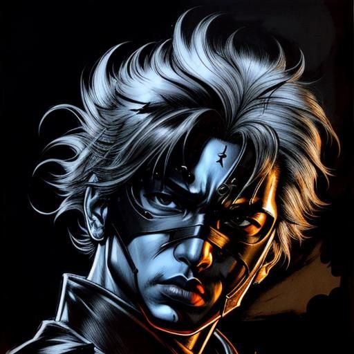 Creepy monster with HUGE teeth and eyes. Origami paper folds papercraft, made of paper, stationery, 8K resolution 64 megapixels soft focus....