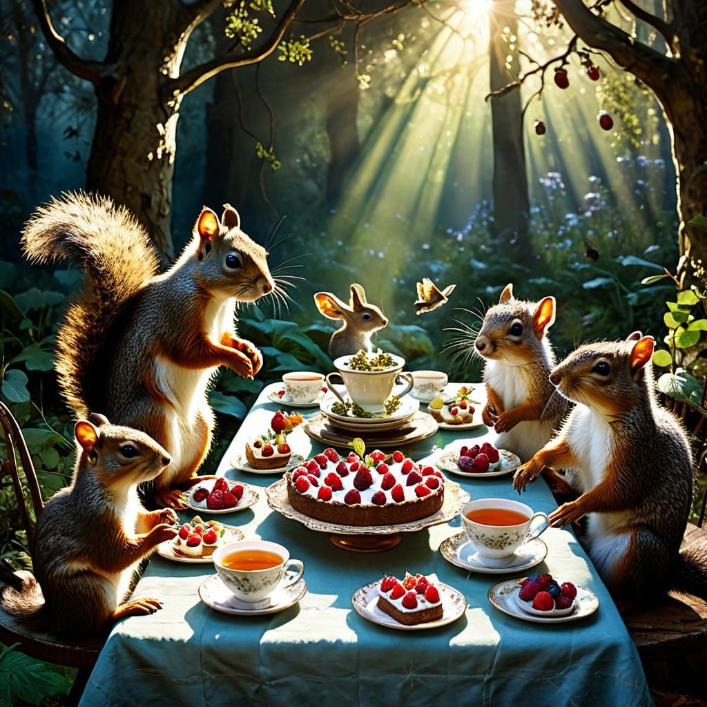 Whimsical Woodland Tea Party