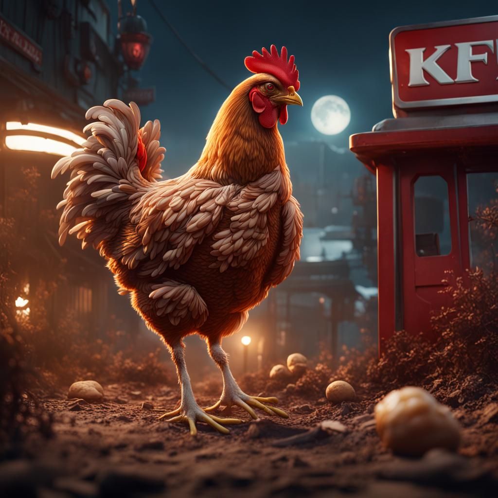 A Chicken That is in KFC