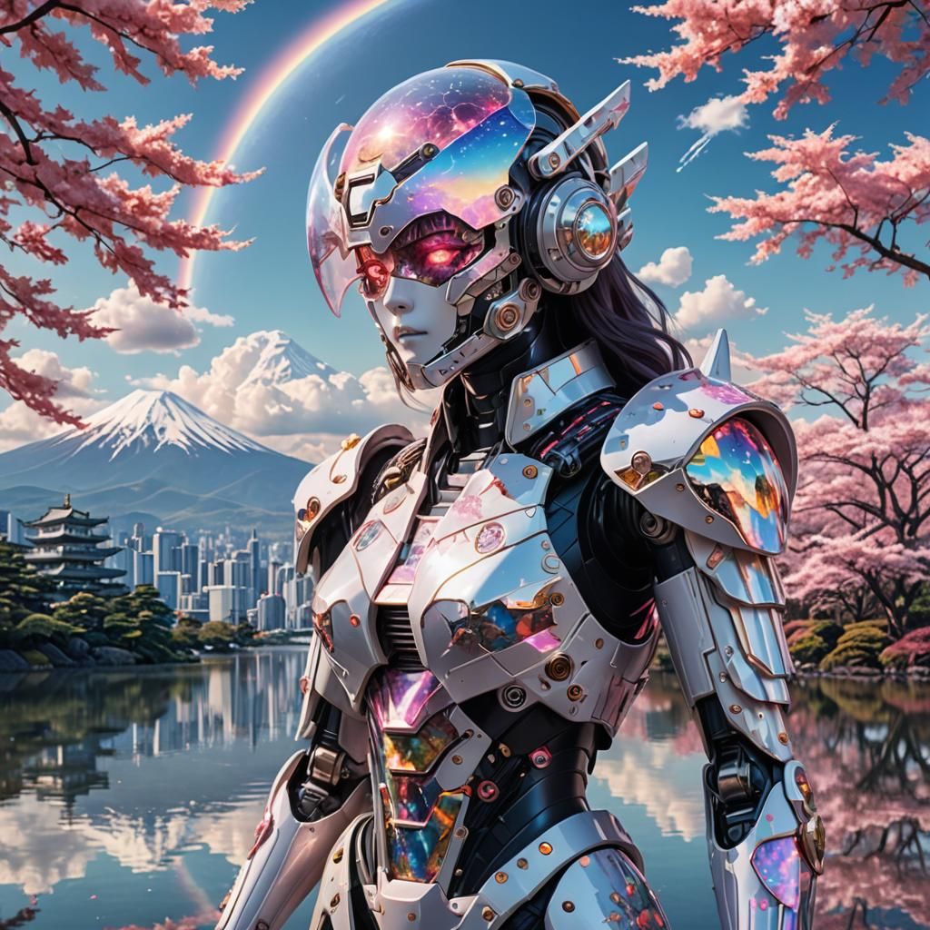 mecha  by @Renny Magritte